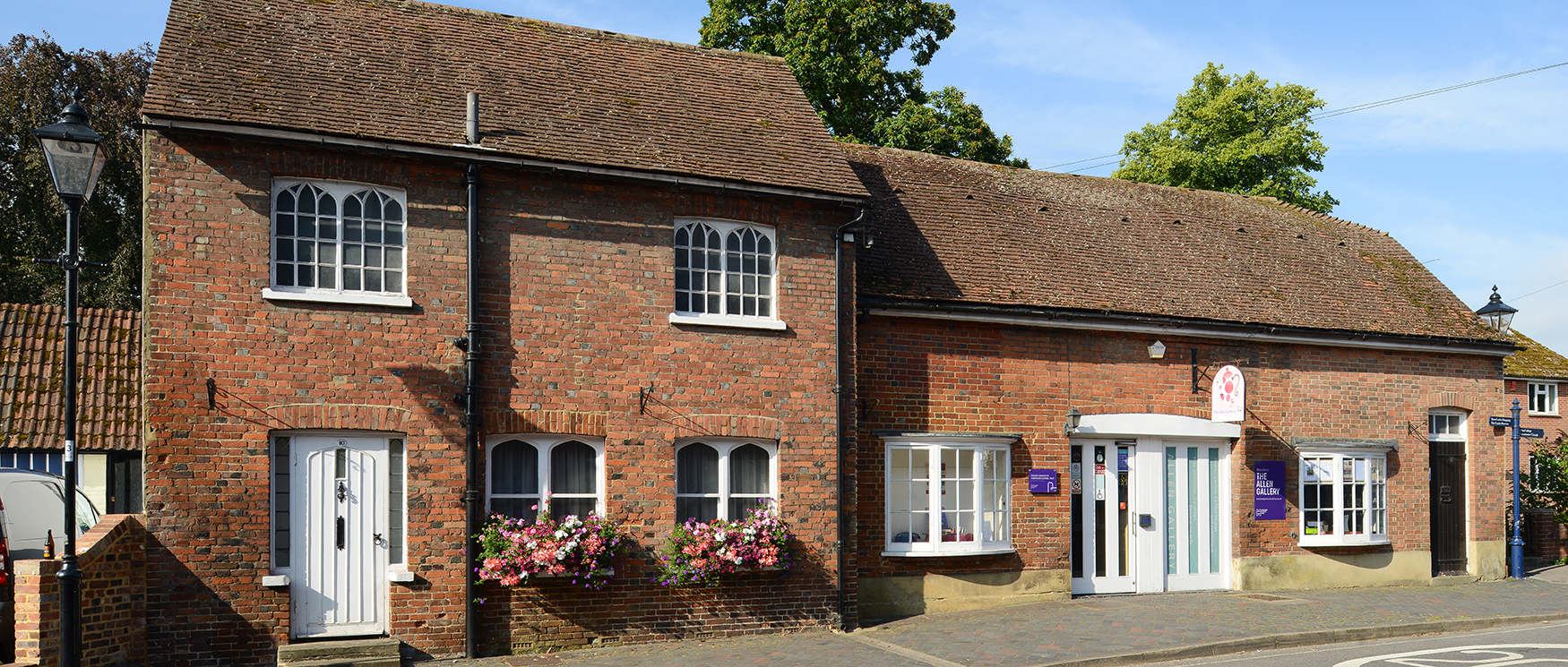 Allen Gallery exterior, Alton, Hampshire